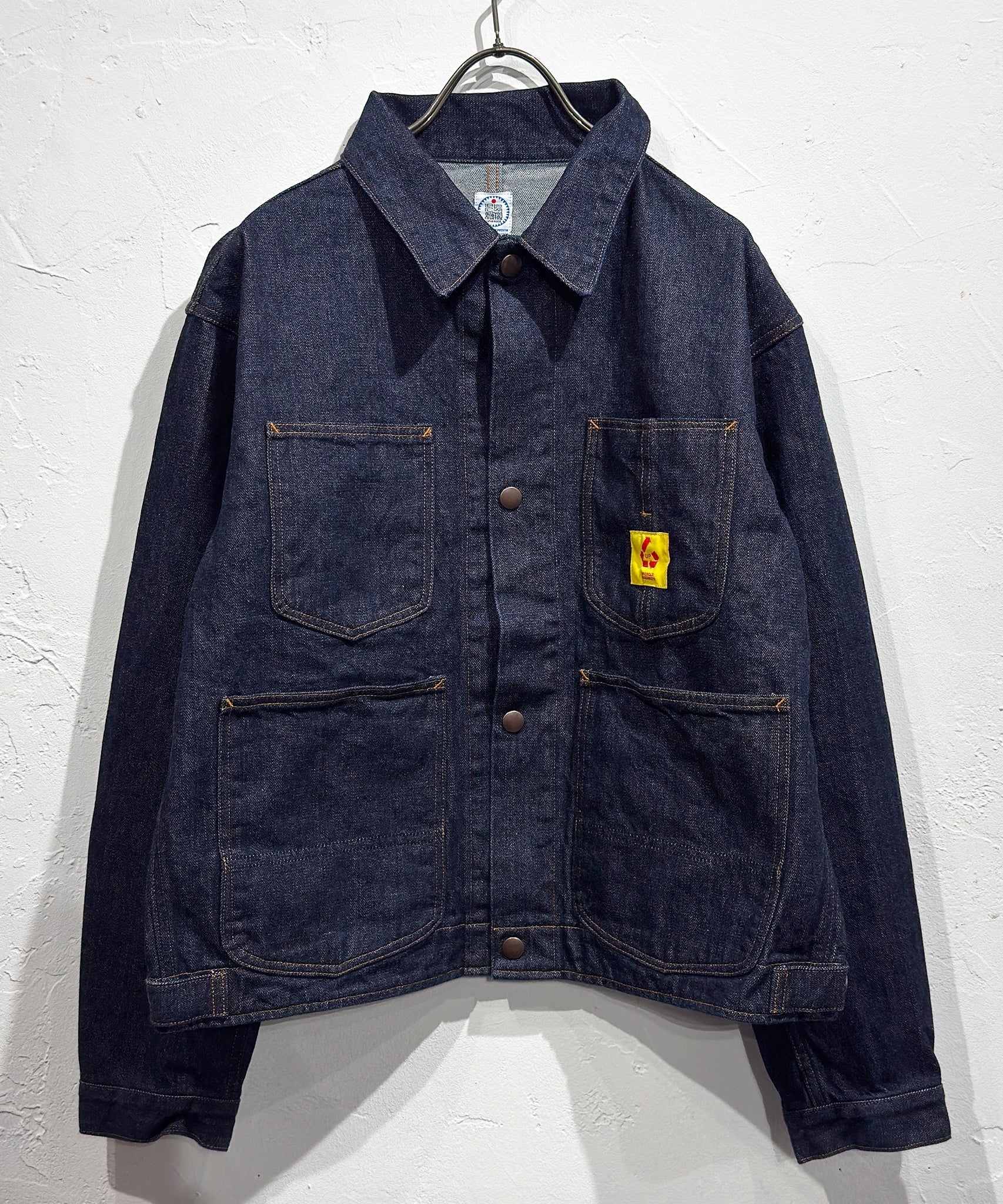児島新鮮組 [KOJIMA SHINSENGUMI] - GHORE JACKET / INDIGO BROKEN 商品画像 - DB&BAR