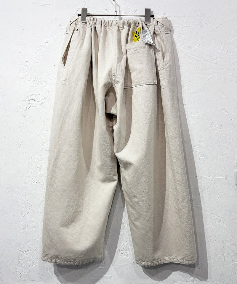 児島新鮮組 [KOJIMA SHINSENGUMI] - JU - DO PANTS OFF WHITE 商品画像 - DB&BAR