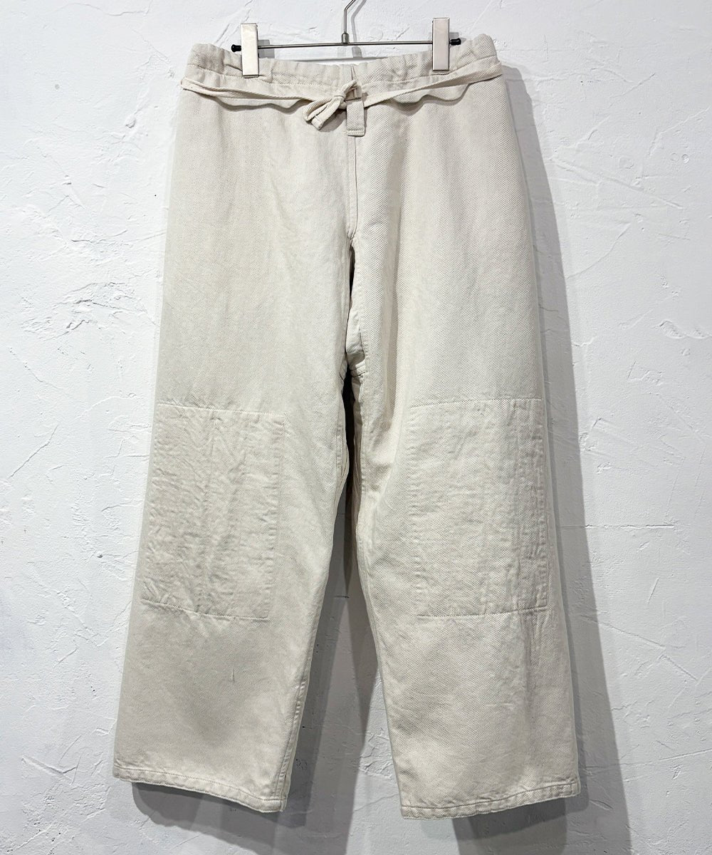 児島新鮮組 [KOJIMA SHINSENGUMI] - JU - DO PANTS OFF WHITE - DB&BAR