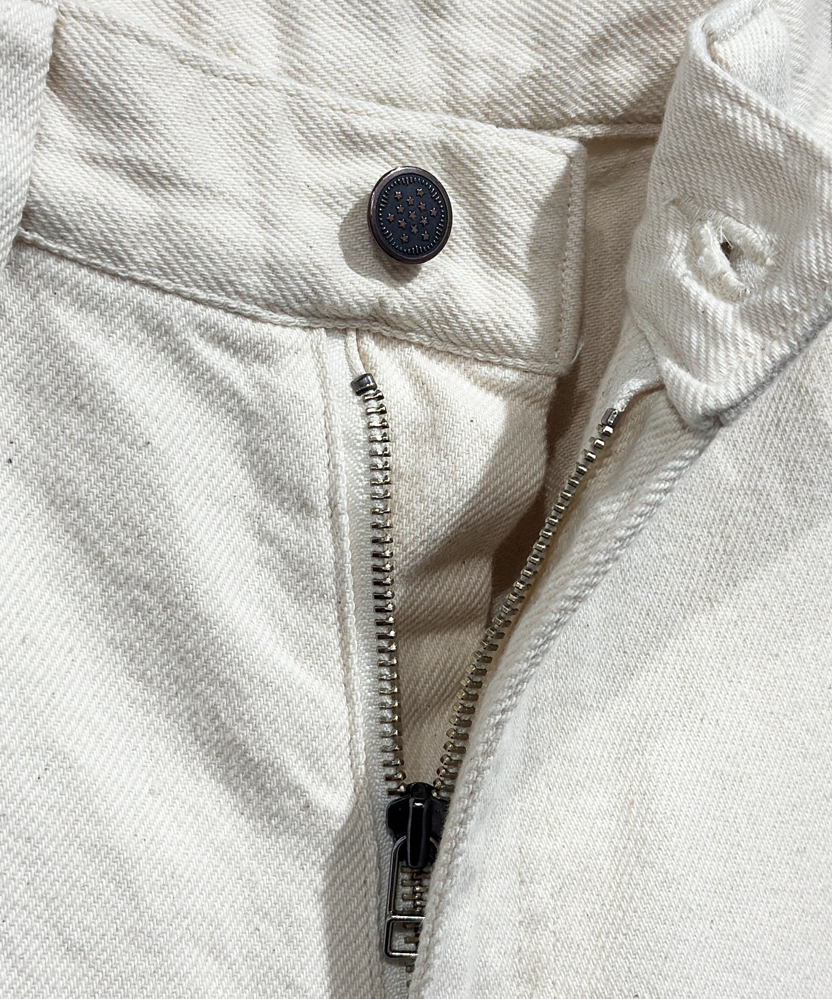 児島新鮮組 [KOJIMA SHINSENGUMI] - PARALLAX 5P JEANS / NATURAL - DB&BAR