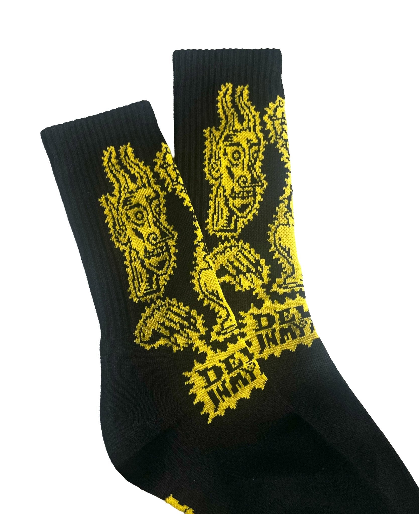MAGOODZ 🔯 魔具ッZ - Devil in my mind socks - DB&BAR