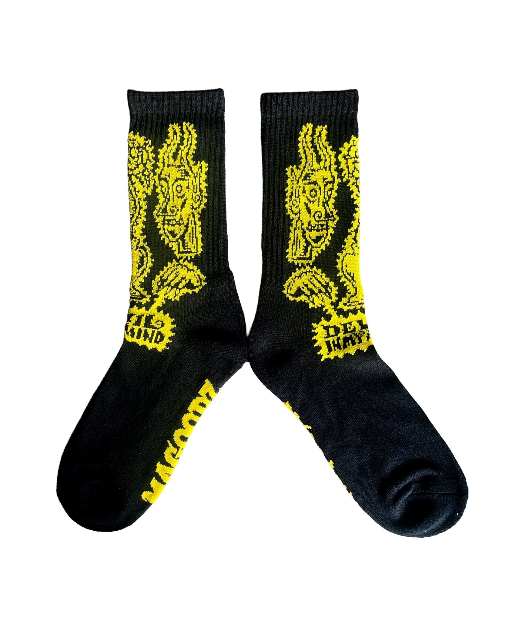 MAGOODZ 🔯 魔具ッZ - Devil in my mind socks - DB&BAR
