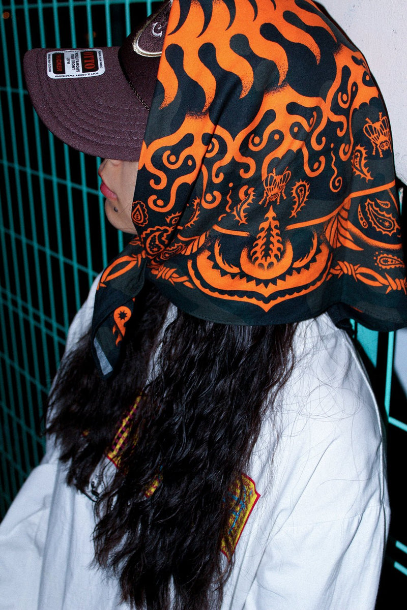 MAGOODZ 🔯 魔具ッZ - MEMENTO MORI BANDANA 商品画像 - DB&BAR