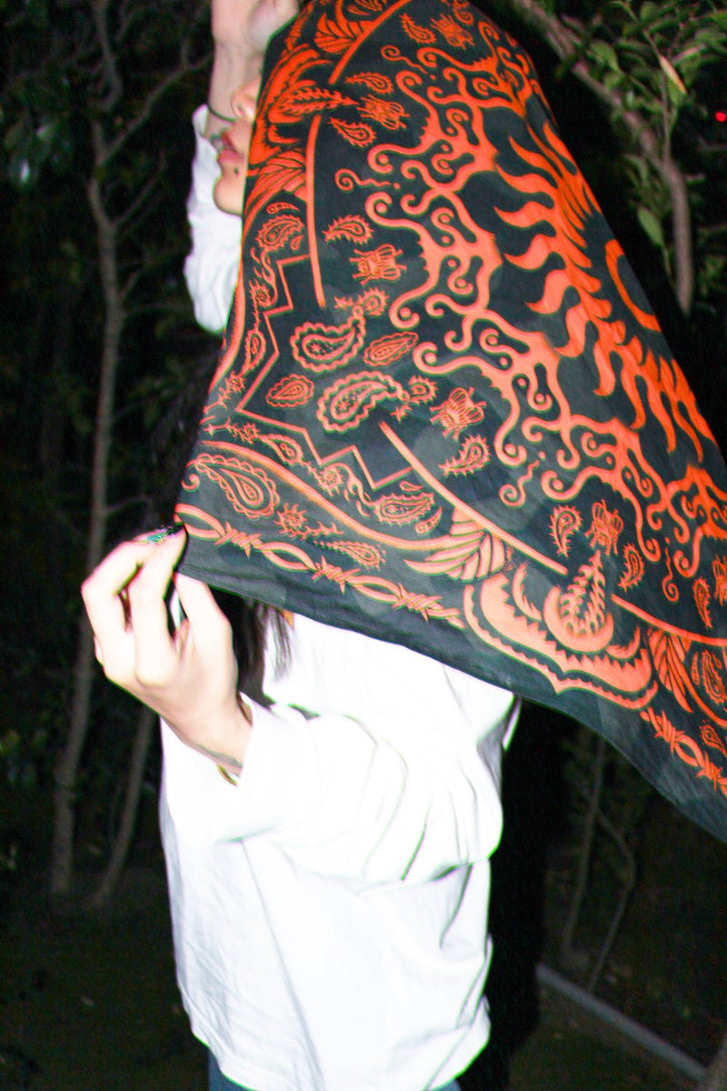 MAGOODZ 🔯 魔具ッZ - MEMENTO MORI BANDANA 商品画像 - DB&BAR
