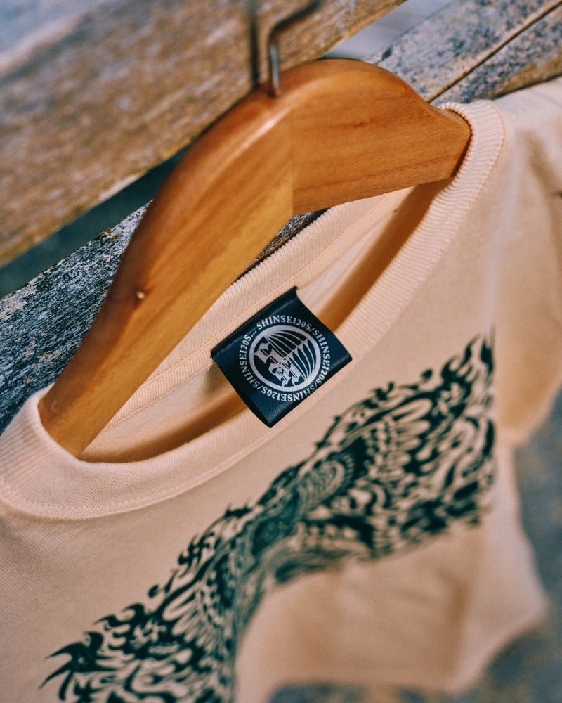 MAGOODZ 🔯 魔具ッZ - アマミチュー 【Slim fit tee-Beige】 商品画像 - DB&BAR