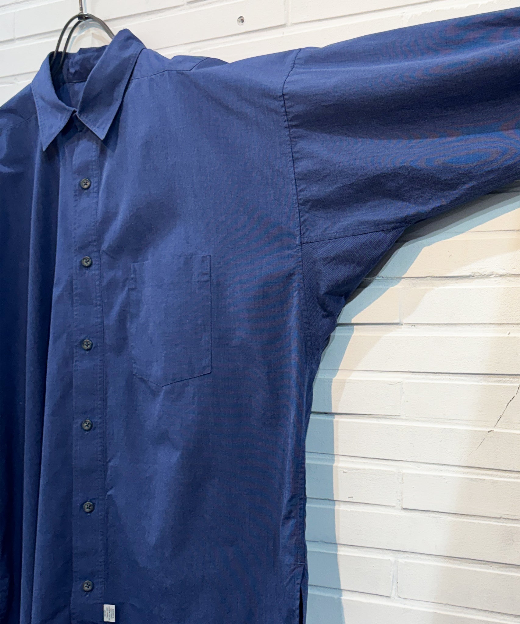 Marvine Pontiak Shirt Makers - New Order Shirts / NAVY BLUE 商品画像 - DB&BAR