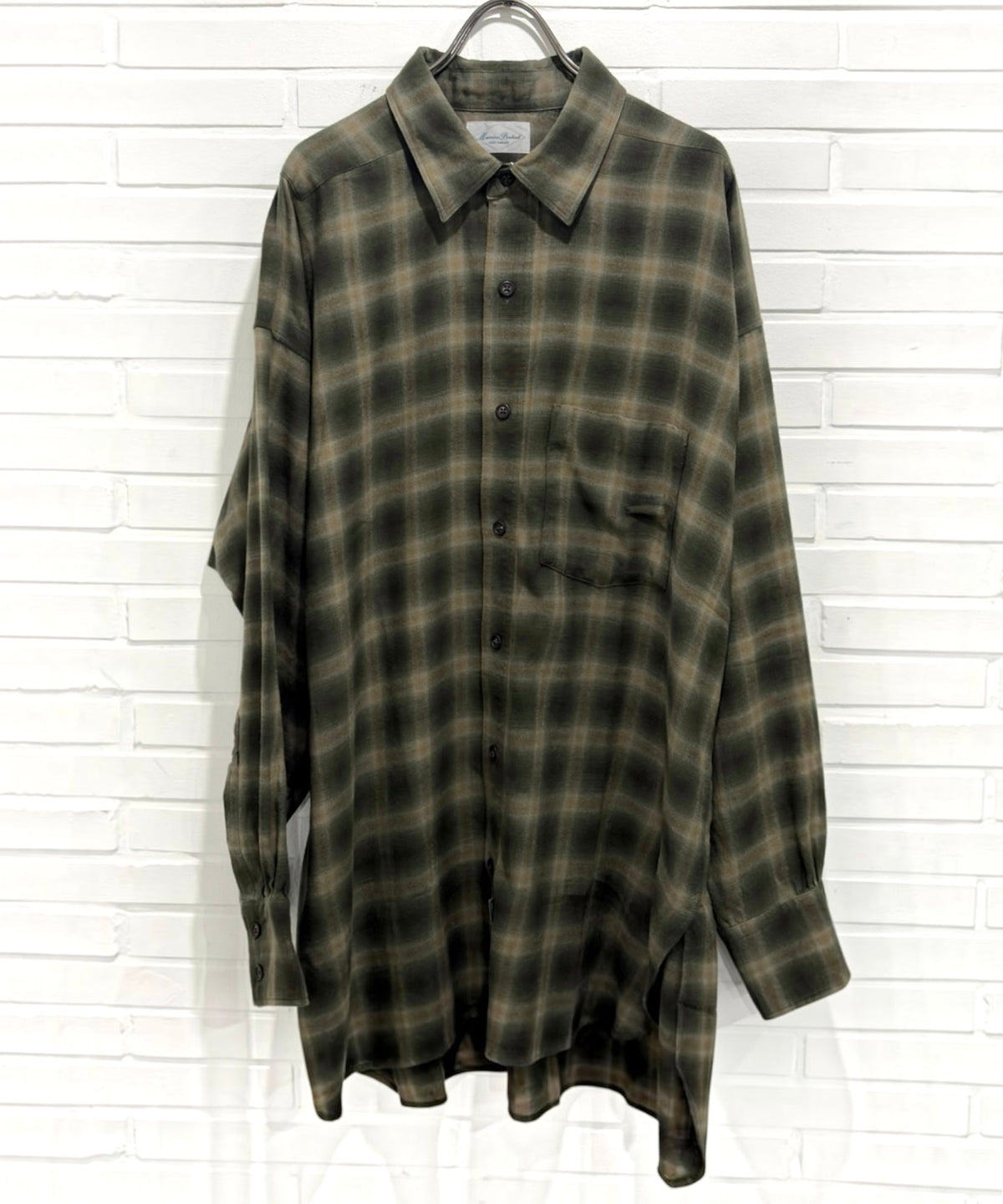 Marvine Pontiak Shirt Makers - New Order Shirts / OLIVE OMBRE 商品画像 - DB&BAR