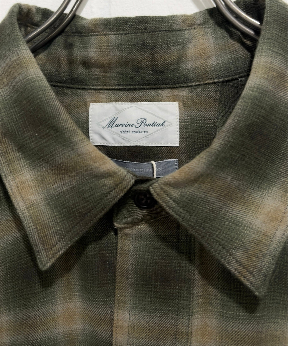 Marvine Pontiak Shirt Makers - New Order Shirts / OLIVE OMBRE 商品画像 - DB&BAR