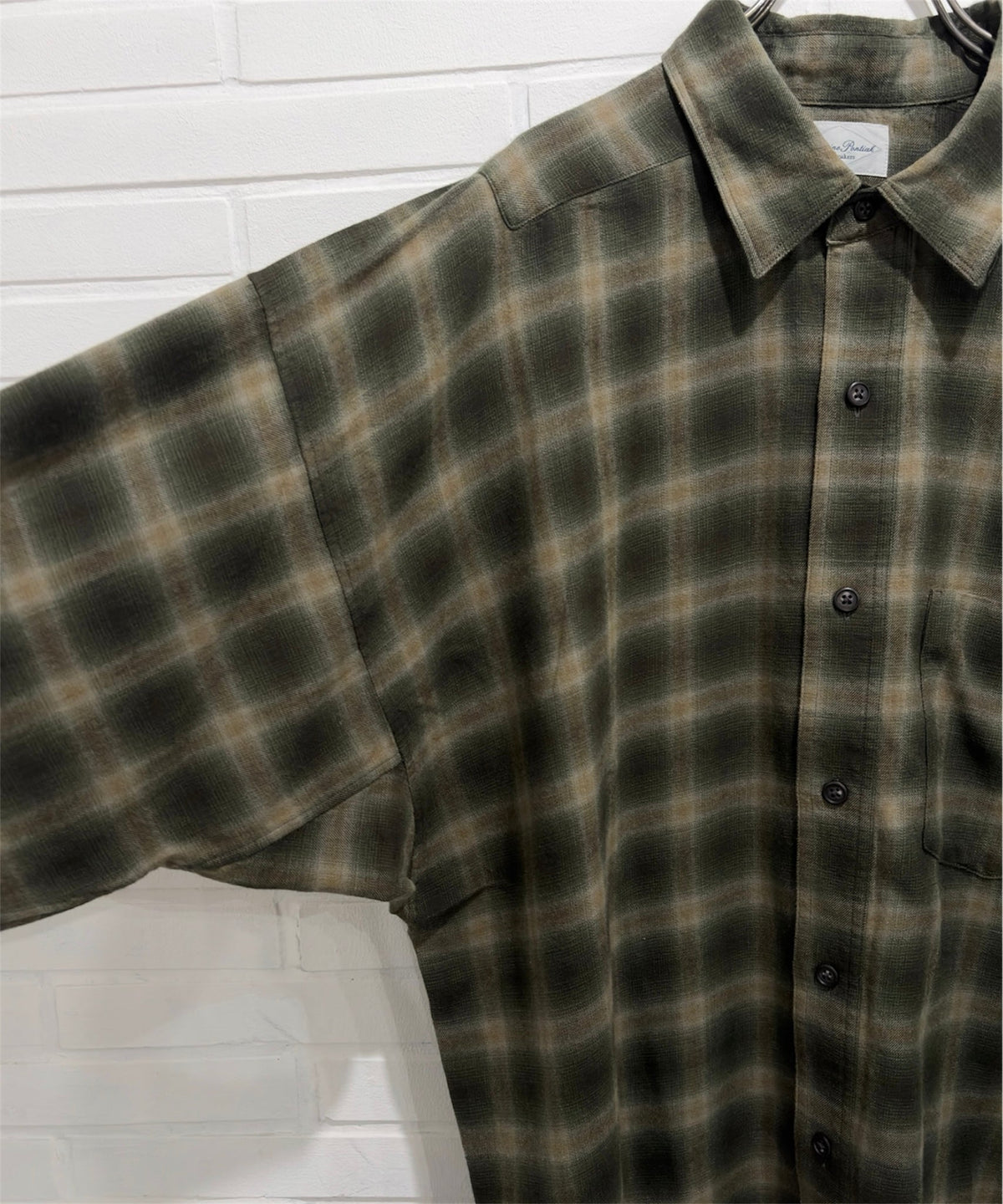 Marvine Pontiak Shirt Makers - New Order Shirts / OLIVE OMBRE 商品画像 - DB&BAR
