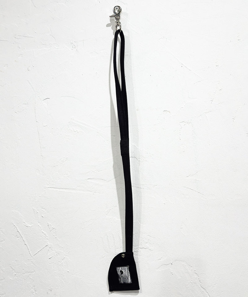 MIDDLE DISTANCE - SLIDE LANYARD 120cm / BLACK - DB&BAR
