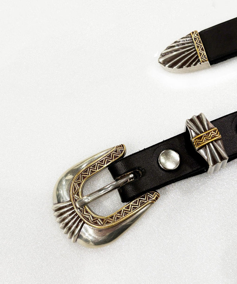 MOONSHINE LEATHER - DEL RIO 3/4” BELT - DB&BAR