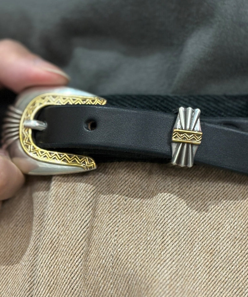 MOONSHINE LEATHER - DEL RIO 3/4” BELT - DB&BAR