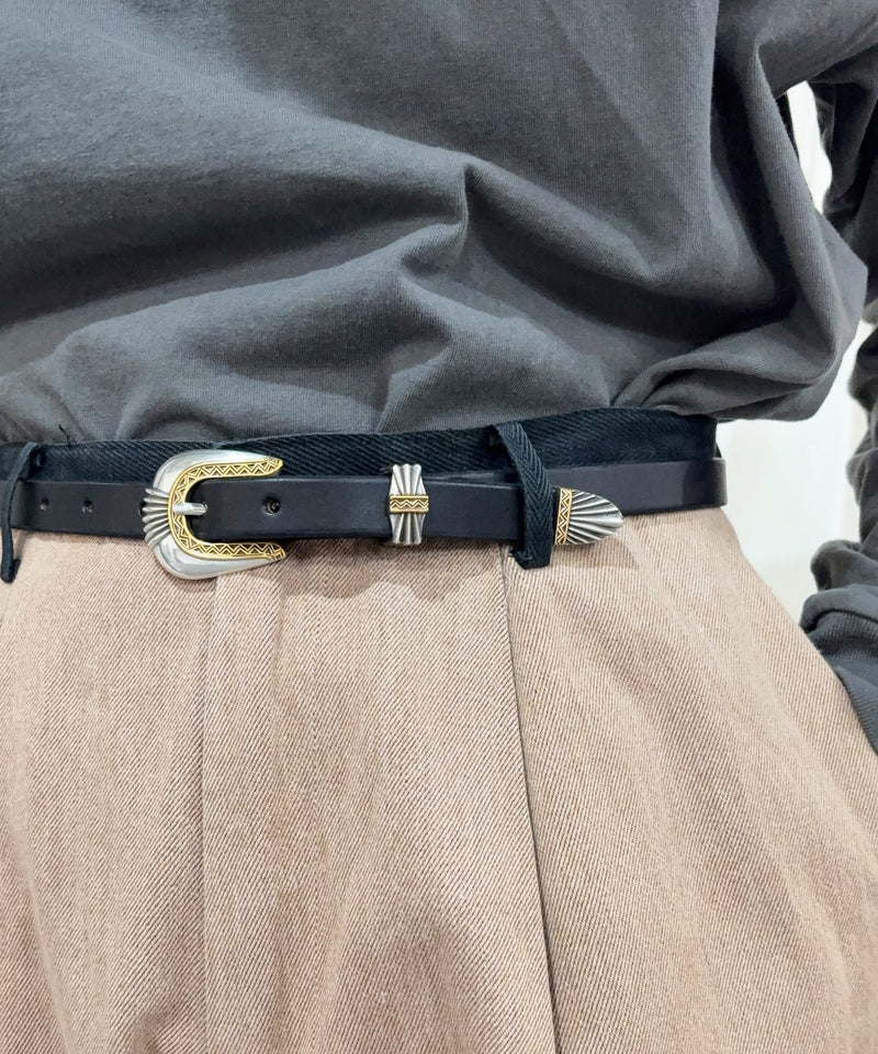 MOONSHINE LEATHER - DEL RIO 3/4” BELT - DB&BAR