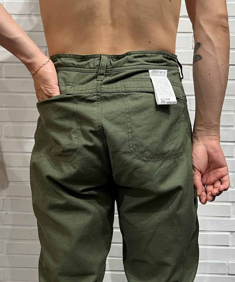児島新鮮組 - MOUNTAIN PANTS OLIVE - DB&BAR