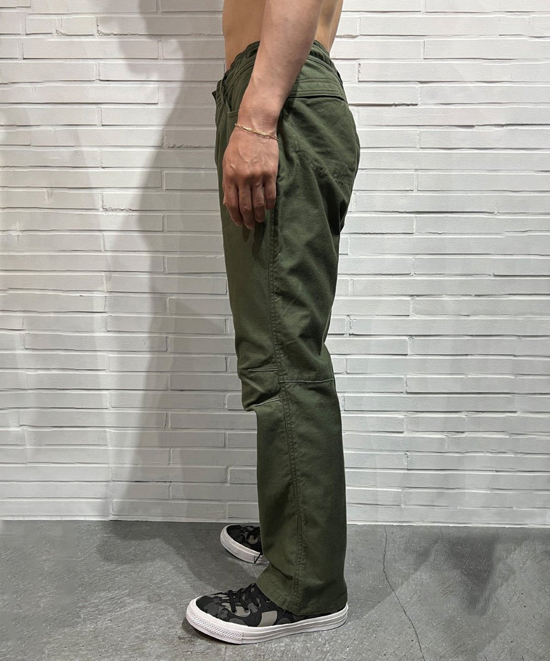 児島新鮮組 - MOUNTAIN PANTS OLIVE - DB&BAR