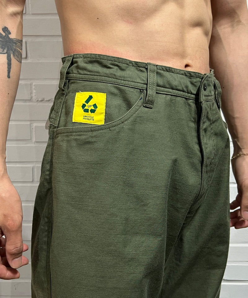 児島新鮮組 - MOUNTAIN PANTS OLIVE - DB&BAR