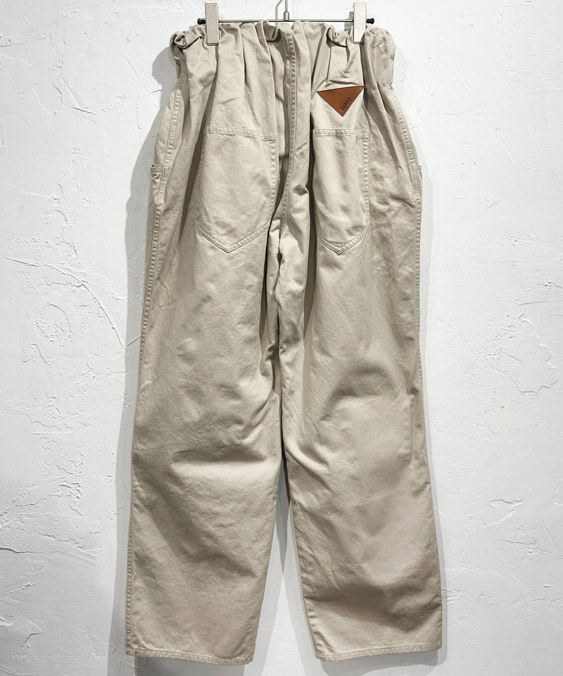 NAM - ACCORDION 5PKT PANTS / KATSURAGI BEIGE 商品画像 - DB&BAR