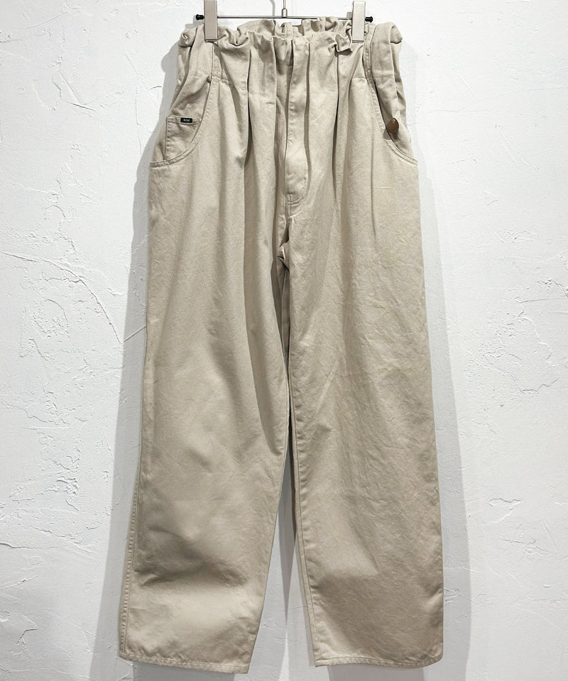 NAM - ACCORDION 5PKT PANTS / KATSURAGI BEIGE 商品画像 - DB&BAR