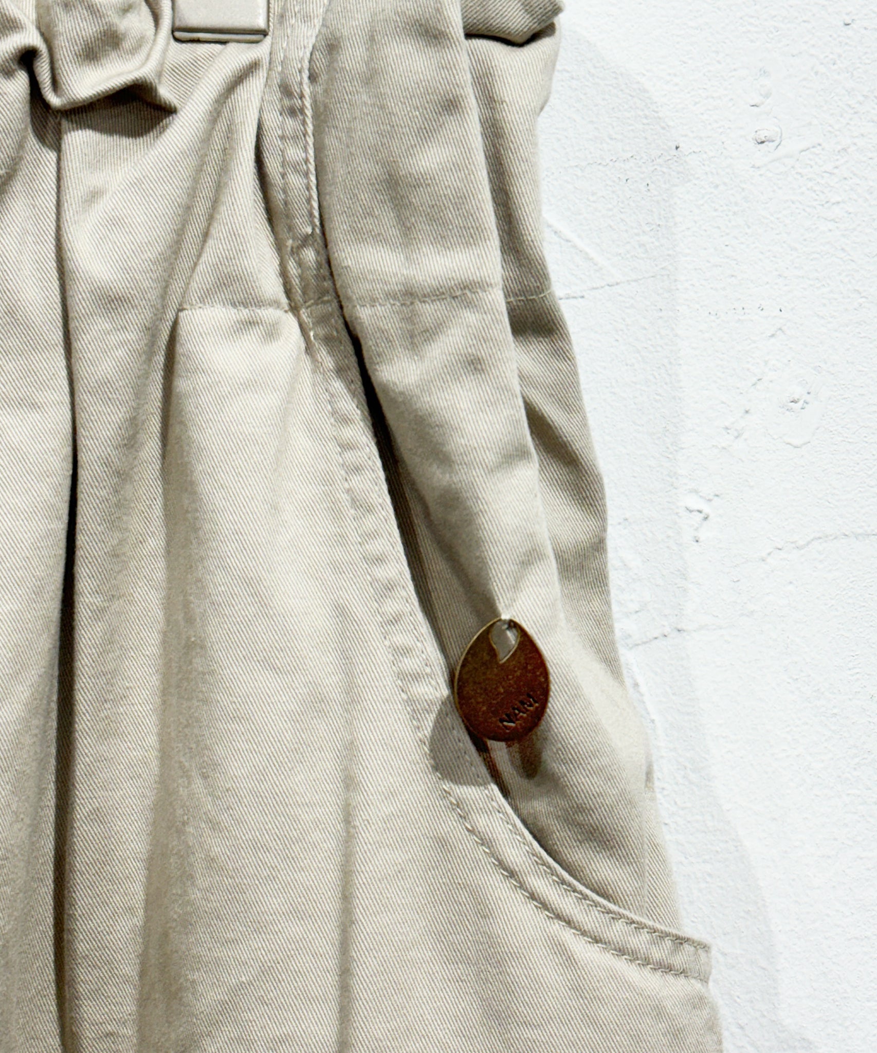 NAM - ACCORDION 5PKT PANTS / KATSURAGI BEIGE 商品画像 - DB&BAR