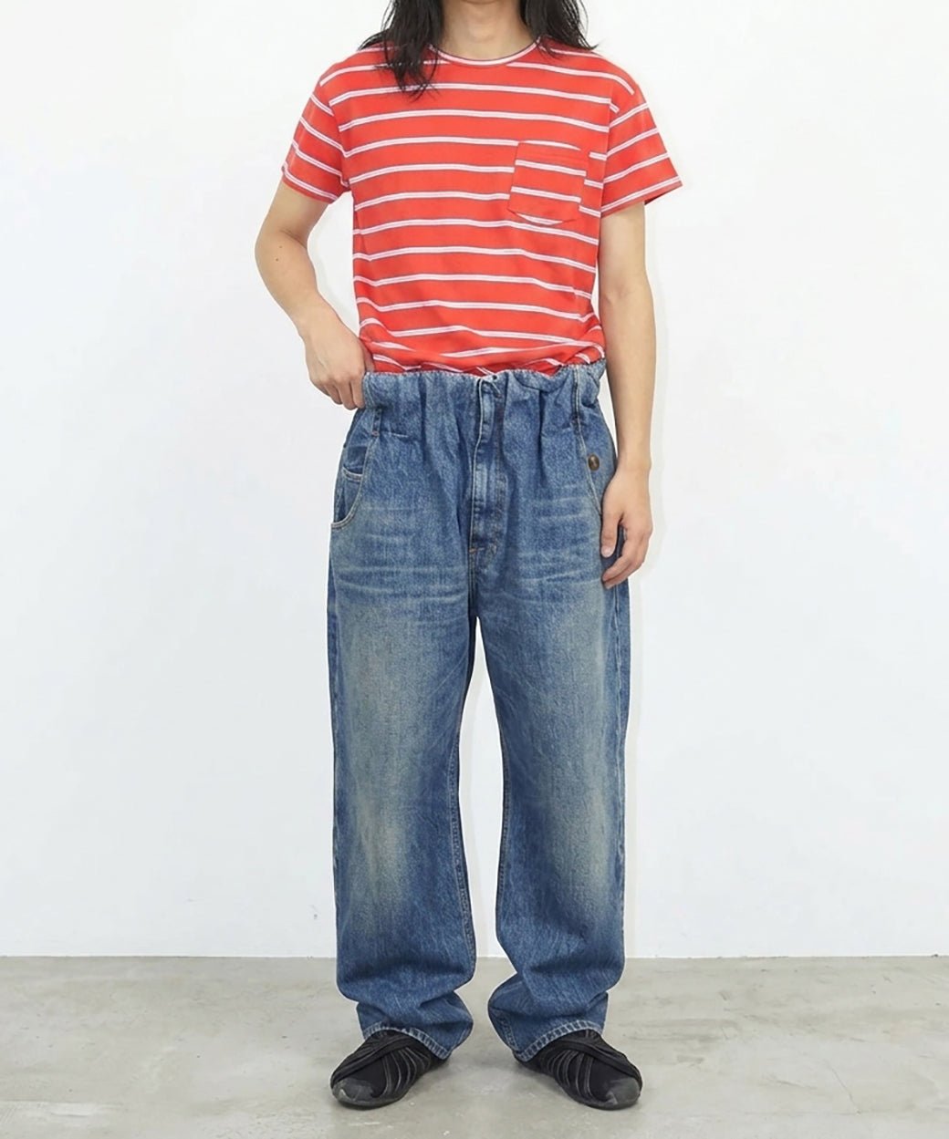 NAM - ACCORDION 5PKT PANTS / VINTAGE NDIGO 商品画像 - DB&BAR