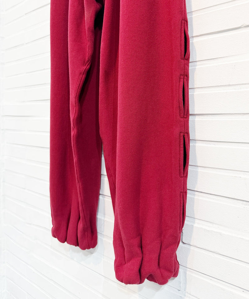 NAM - ACCORDION BREEZE SWEAT PANTS / RED 商品画像 - DB&BAR