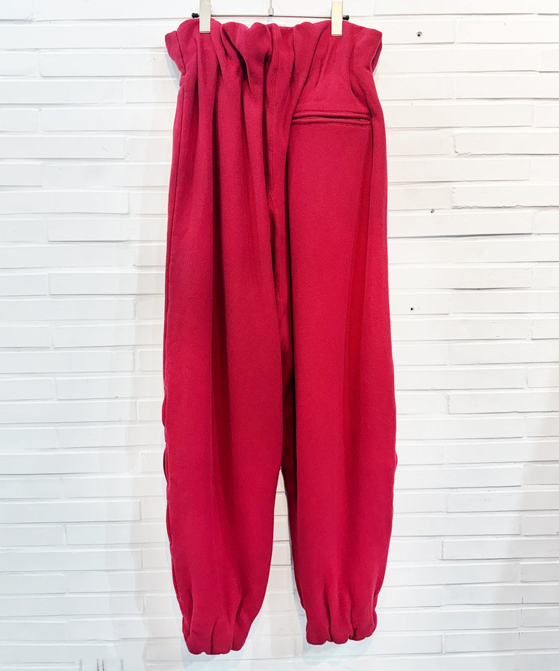 NAM - ACCORDION BREEZE SWEAT PANTS / RED 商品画像 - DB&BAR