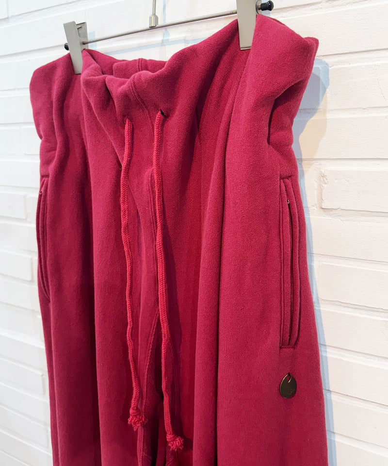 NAM - ACCORDION BREEZE SWEAT PANTS / RED 商品画像 - DB&BAR