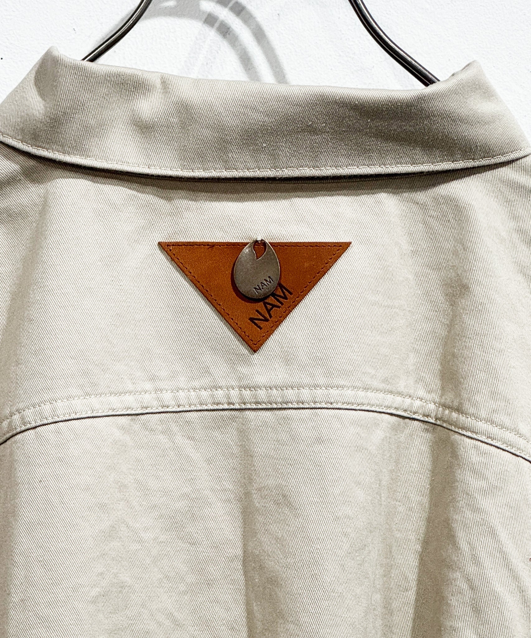 NAM - ACCORDION JACKET / KATSURAGI BEIGE - DB&BAR