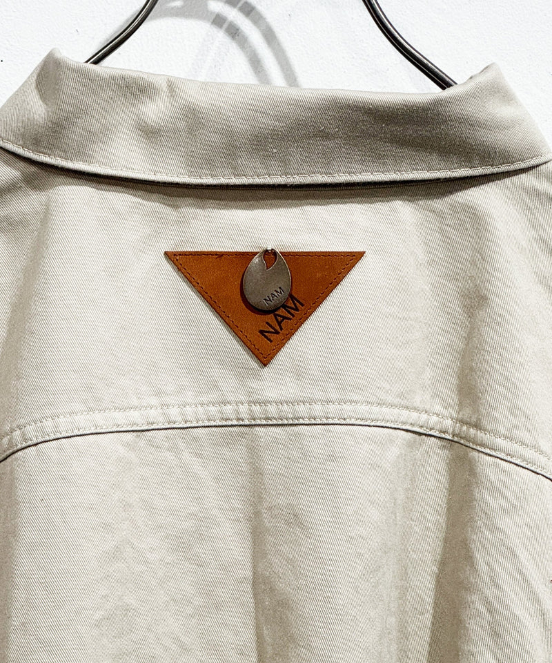 NAM - ACCORDION JACKET / KATSURAGI BEIGE - DB&BAR