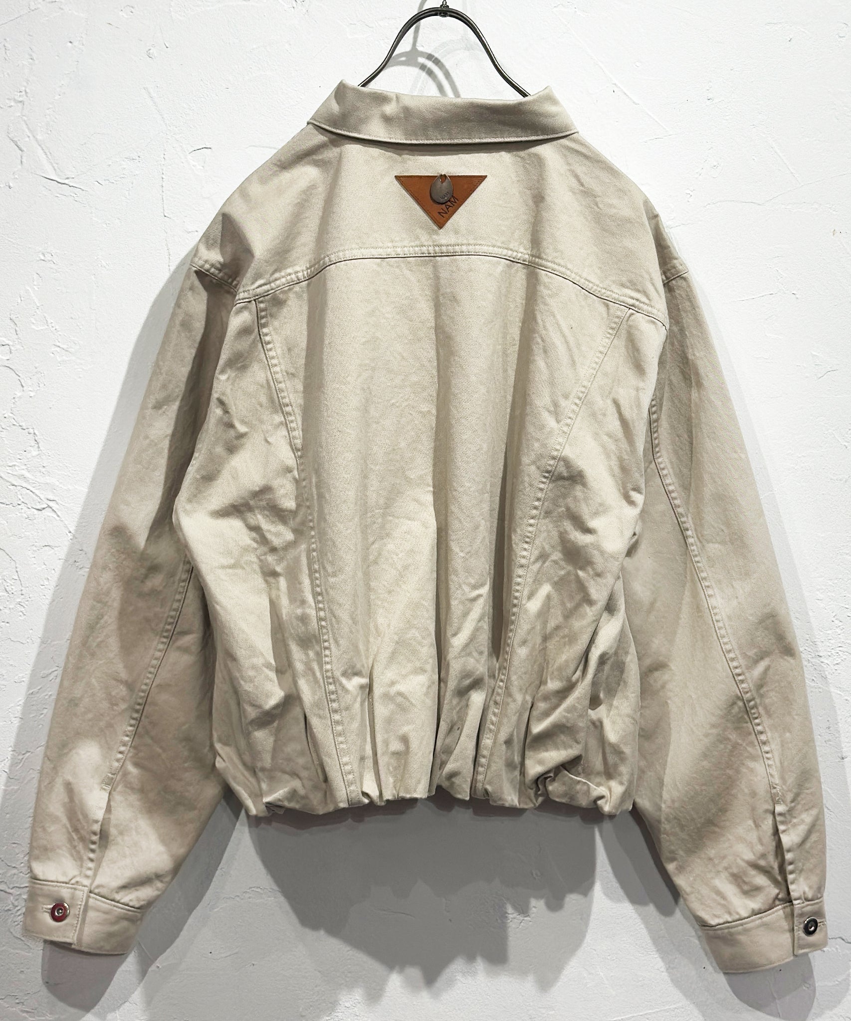 NAM - ACCORDION JACKET / KATSURAGI BEIGE - DB&BAR