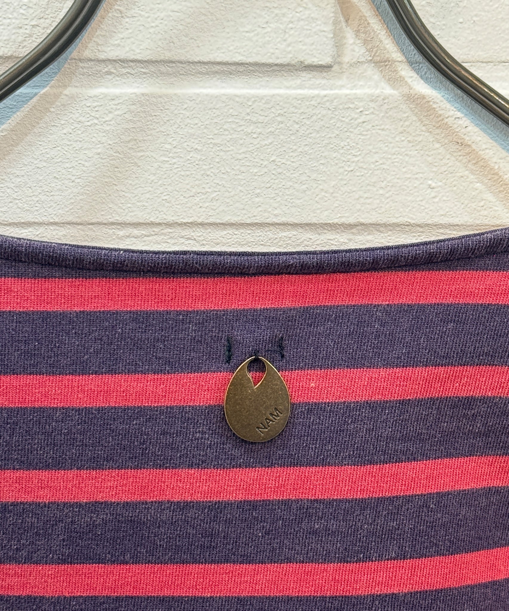 NAM - BANANA BASQUE SHIRTS / NAVY×RED 商品画像 - DB&BAR