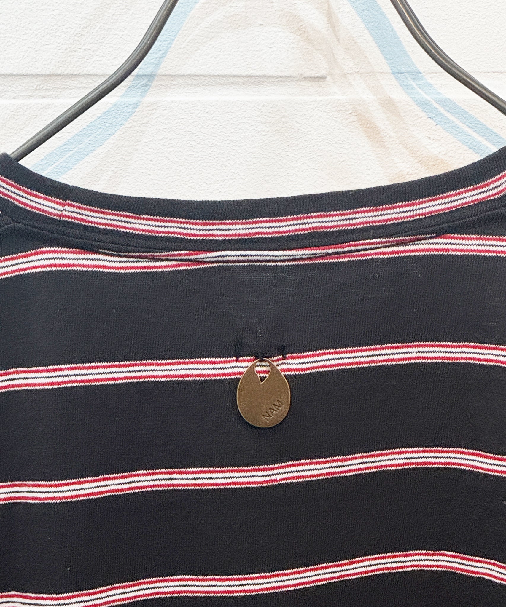 NAM - BANANA POCKET TEE STRIPE / SUMIKURO 商品画像 - DB&BAR