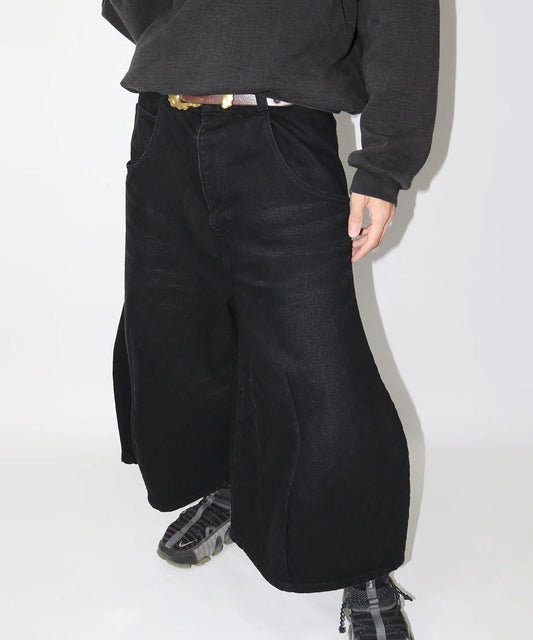 NAM - HORN DENIM WASHED BLACK - DB&BAR