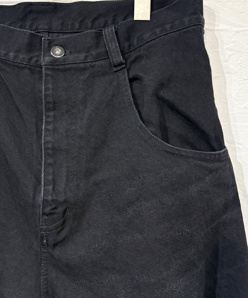 NAM - HORN DENIM WASHED BLACK - DB&BAR