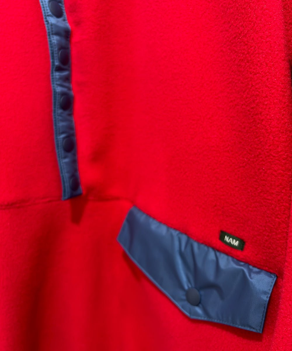 NAM - OFFSET SNAP TEE / RED 商品画像 - DB&BAR