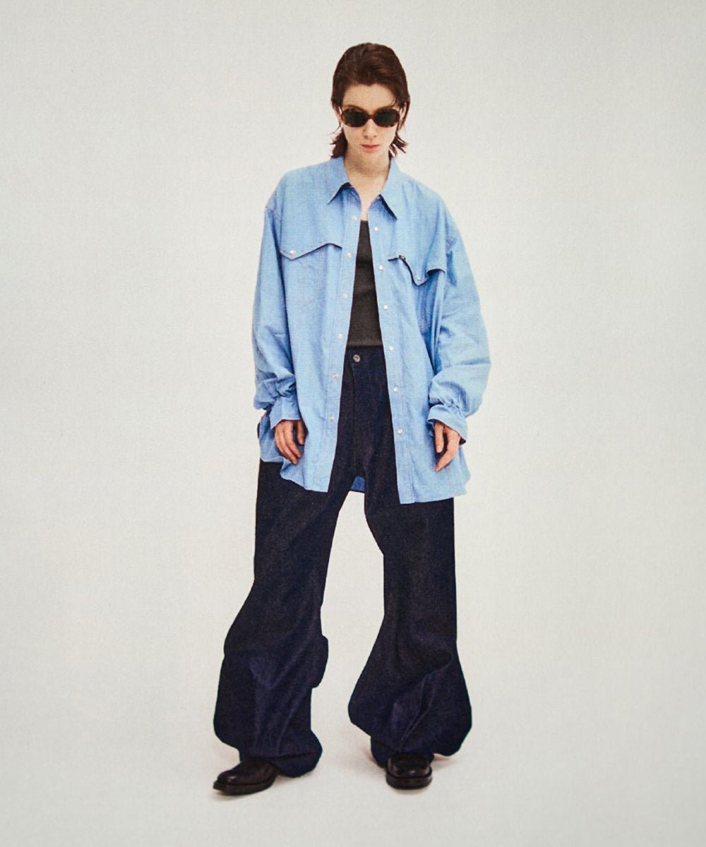 NAM - TRUMPET DENIM RIGID [SIZE10] INDIGO - DB&BAR