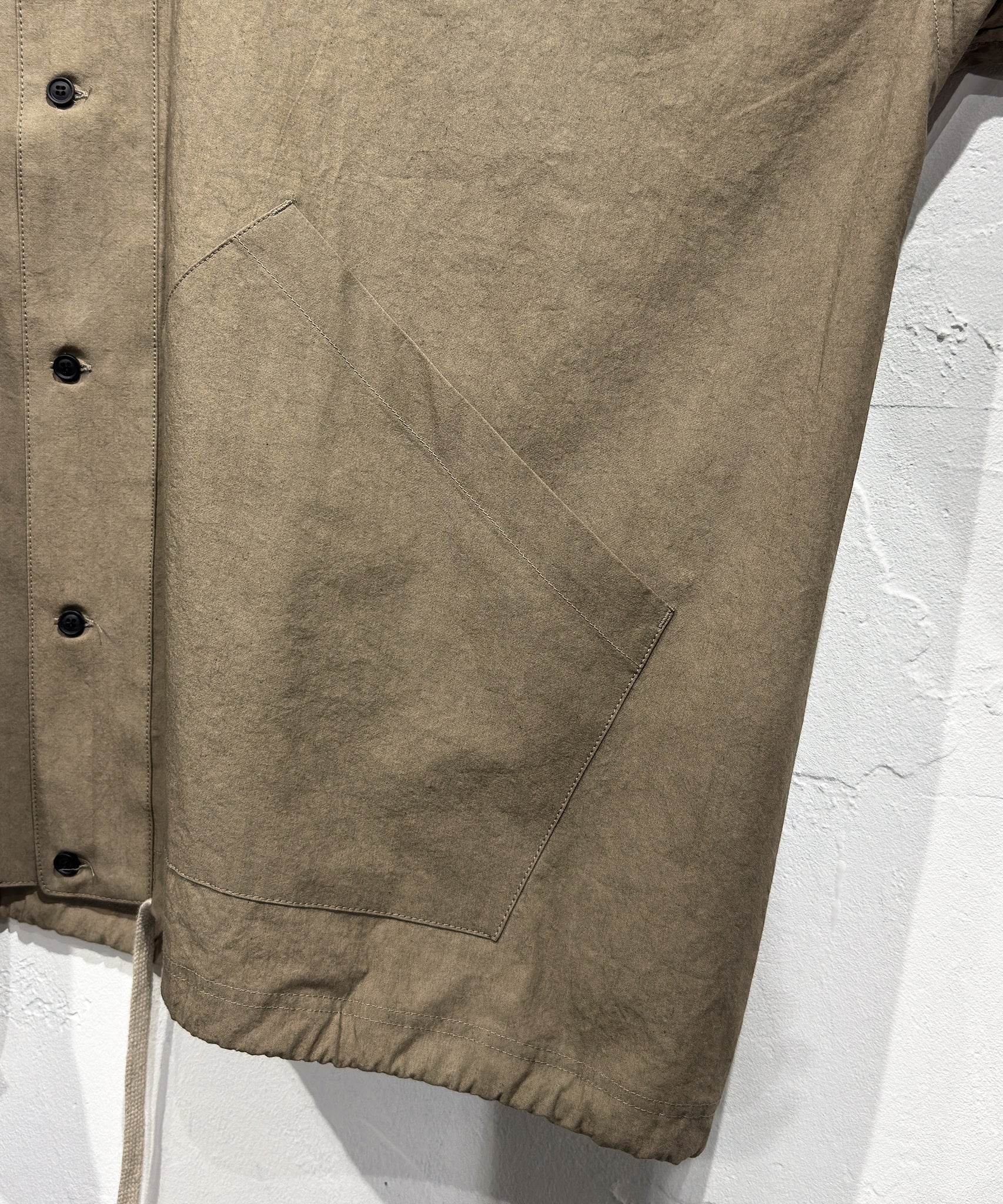 O PROJECT - BALLOON SHIRT / MOCHA - DB&BAR