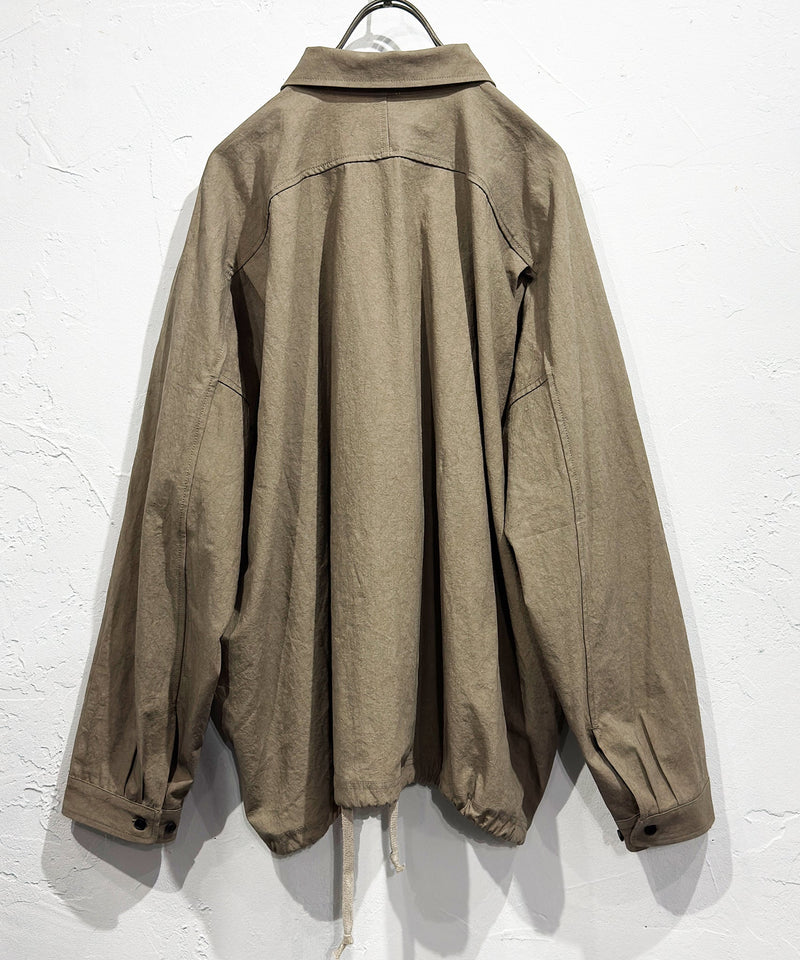 O PROJECT - BALLOON SHIRT / MOCHA - DB&BAR