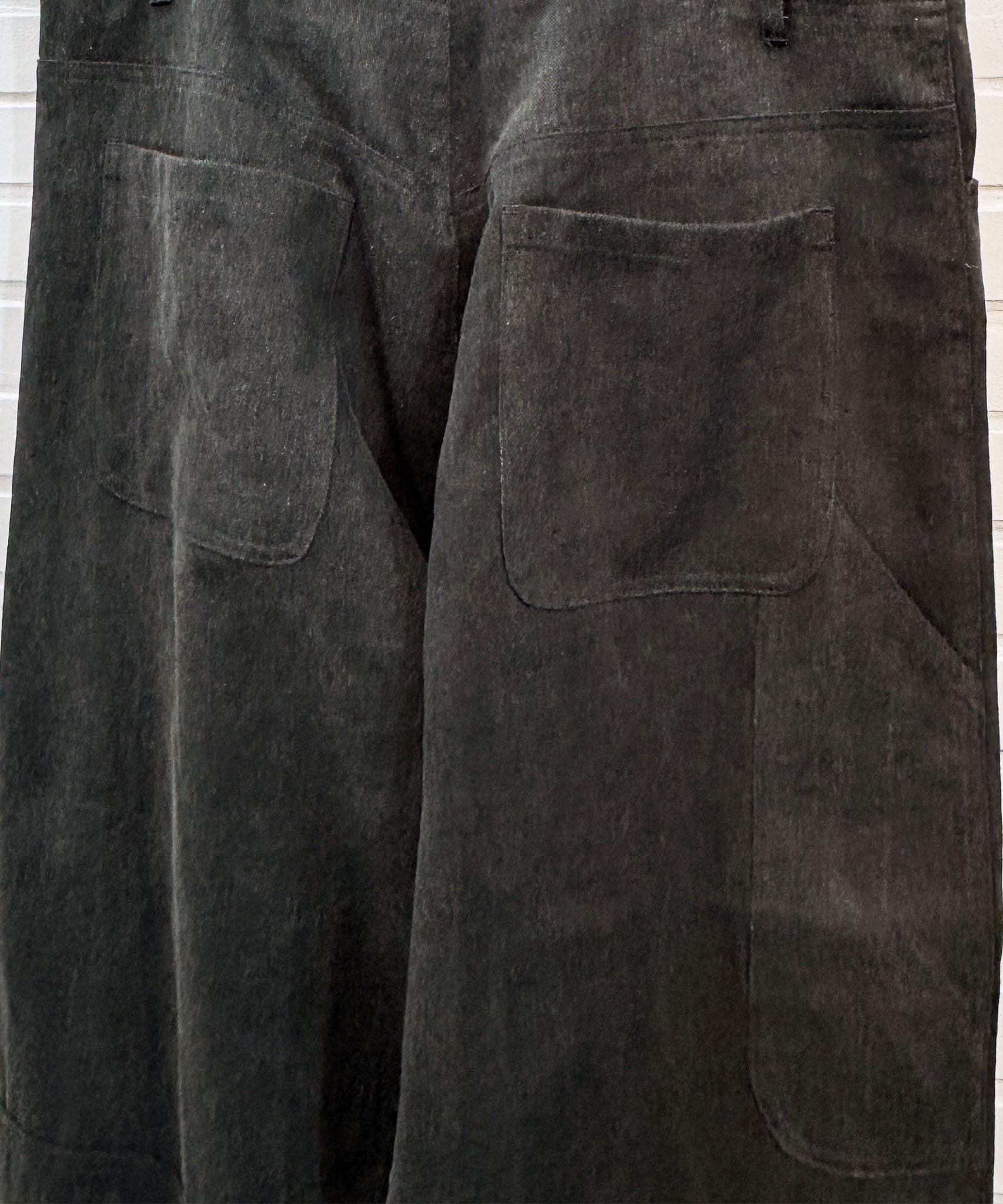 O PROJECT - DOUBLE KNEE TROUSERS - DB&BAR