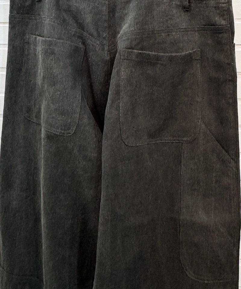 O PROJECT - DOUBLE KNEE TROUSERS - DB&BAR