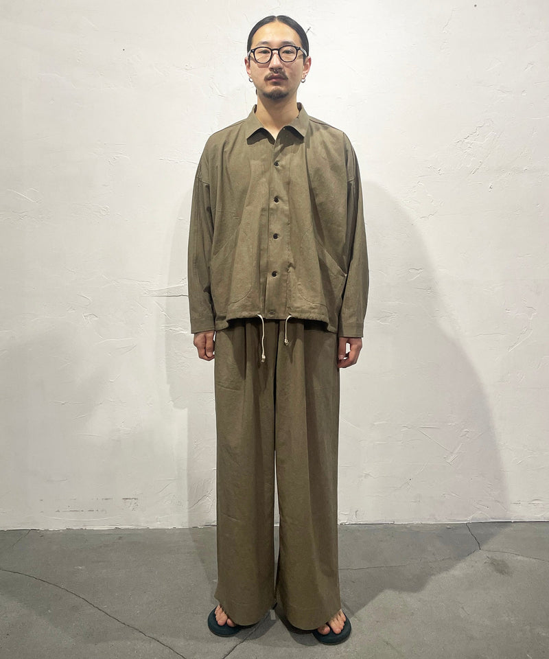 O PROJECT - EASY WIDE PANTS / MOCHA - DB&BAR