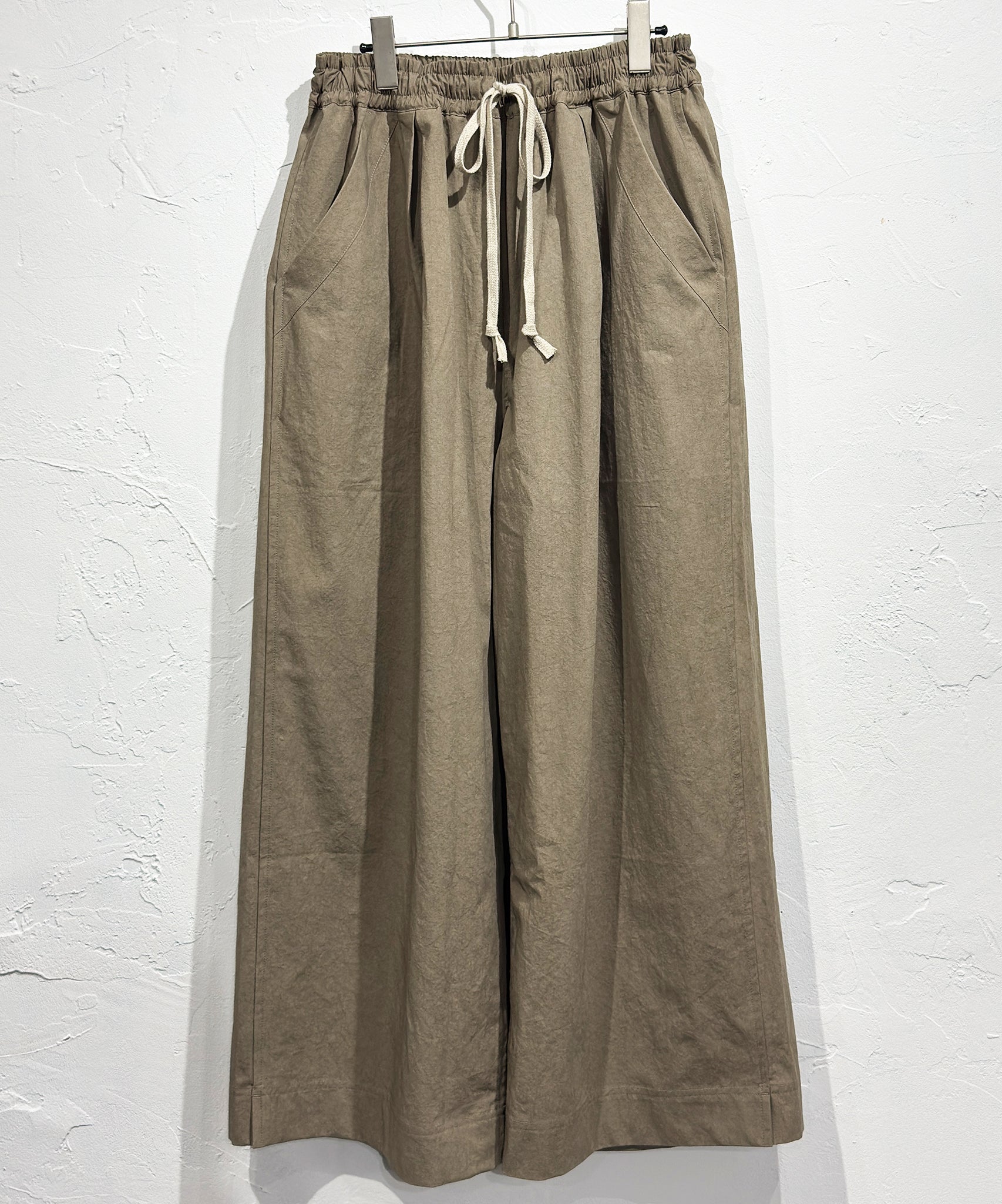 O PROJECT - EASY WIDE PANTS / MOCHA - DB&BAR