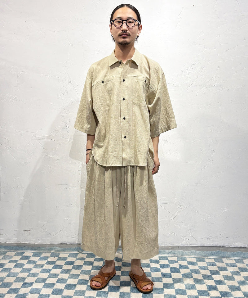 O PROJECT - OVERSIZED SHORT SLEEVE SHIRTS - DB&BAR