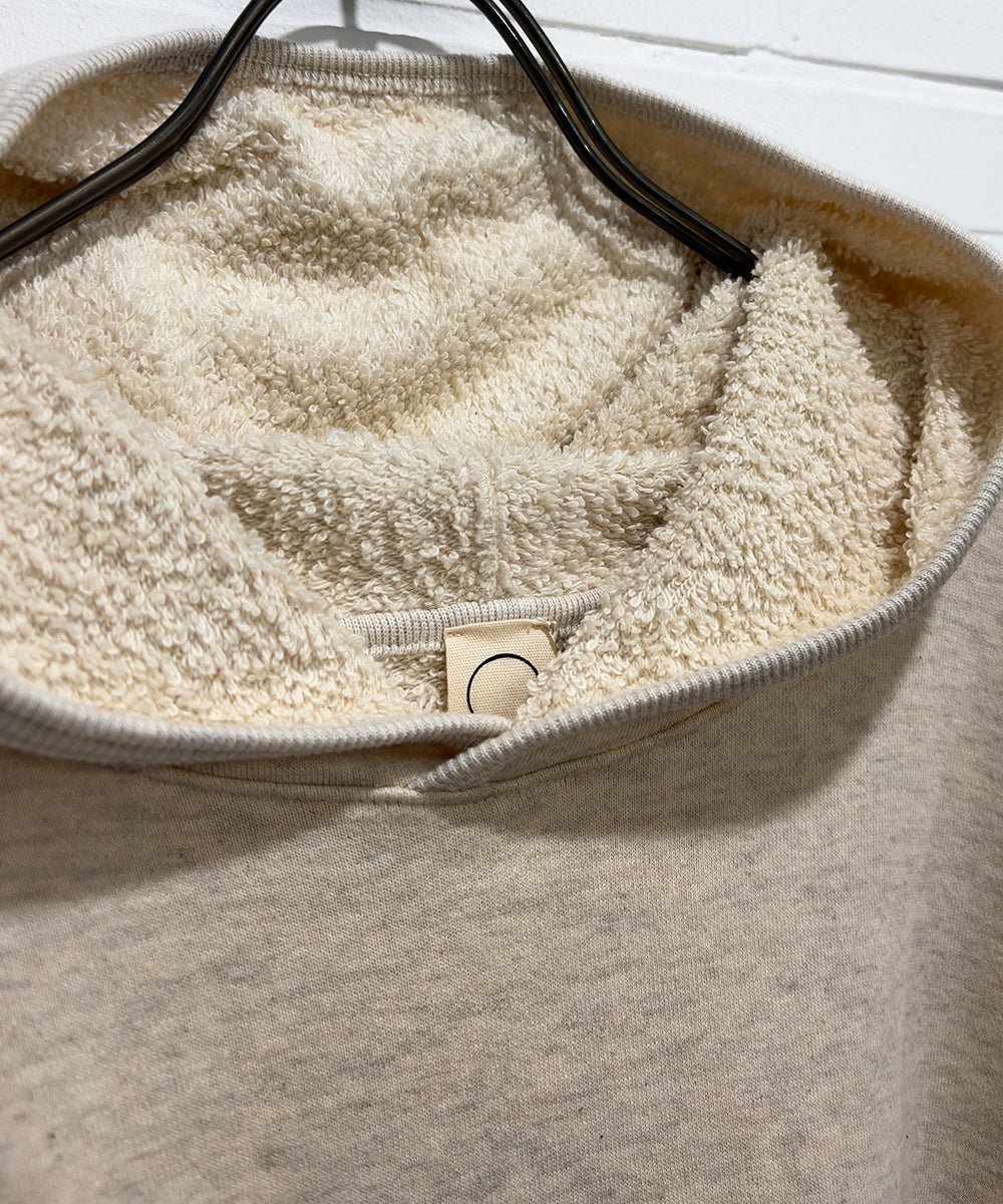 O PROJECT - WIDE FIT HOODED SWEAT / OATMEAL 商品画像 - DB&BAR