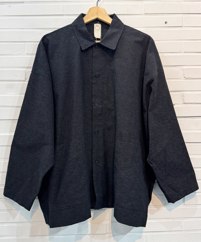 O PROJECT - WIDE FIT SHIRT - DB&BAR