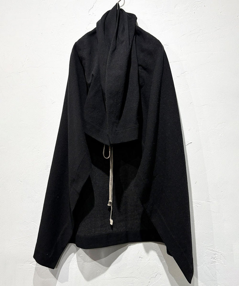 O PROJECT - WRAP BLANKET / BLACK 商品画像 - DB&BAR
