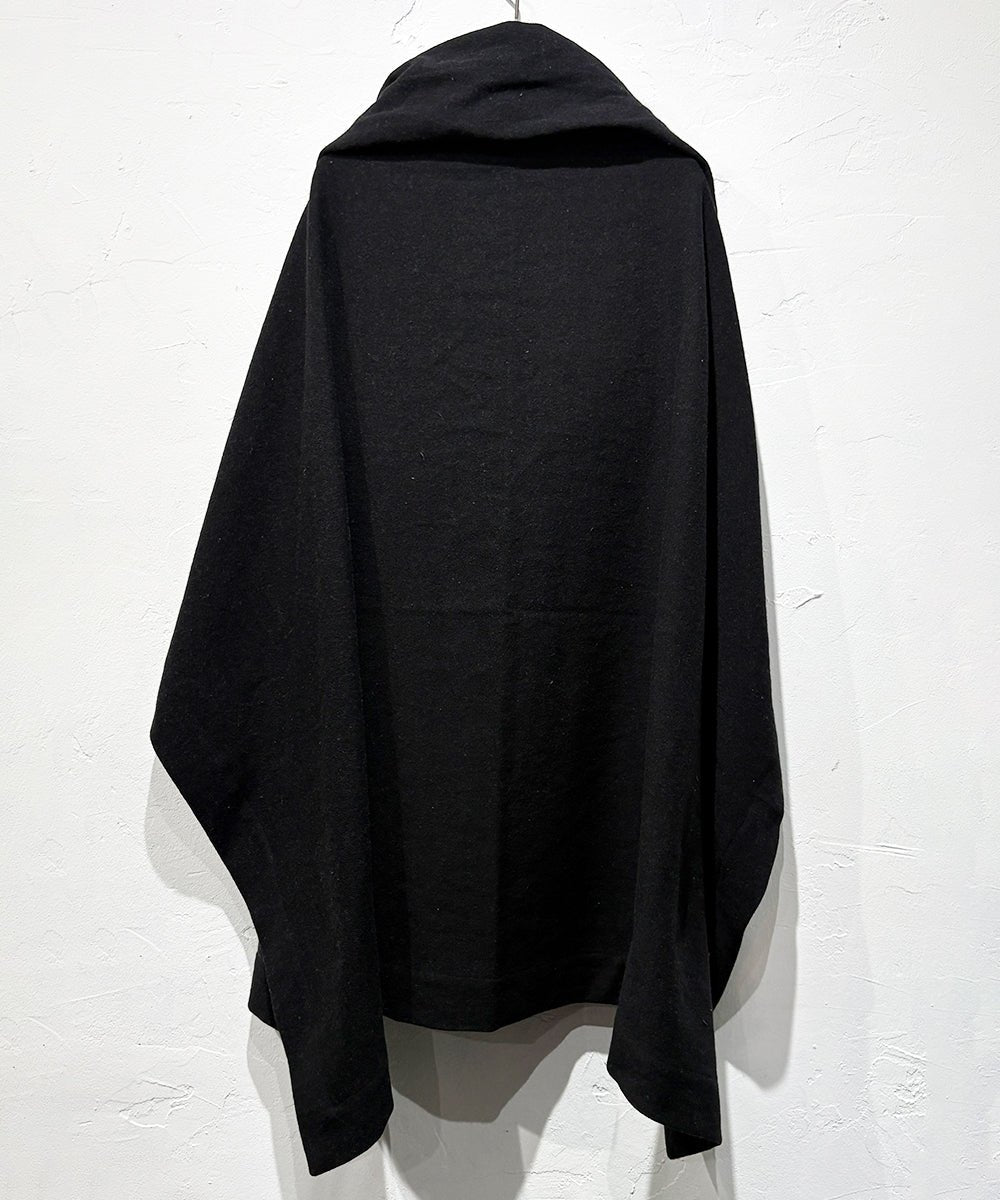 O PROJECT - WRAP BLANKET / BLACK 商品画像 - DB&BAR