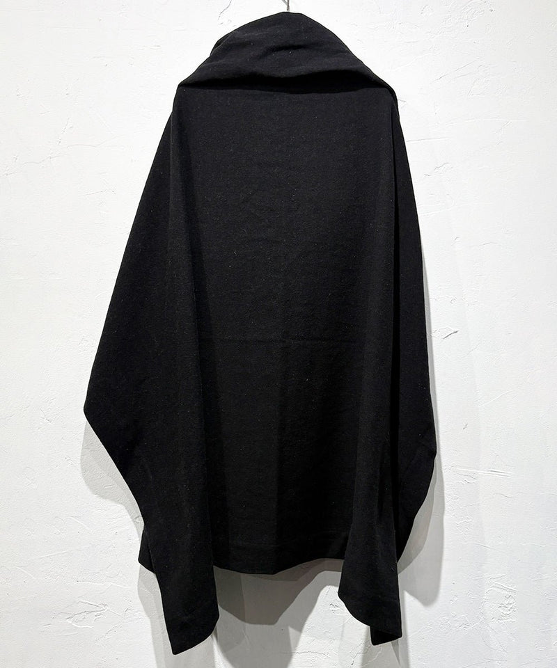 O PROJECT - WRAP BLANKET / BLACK 商品画像 - DB&BAR