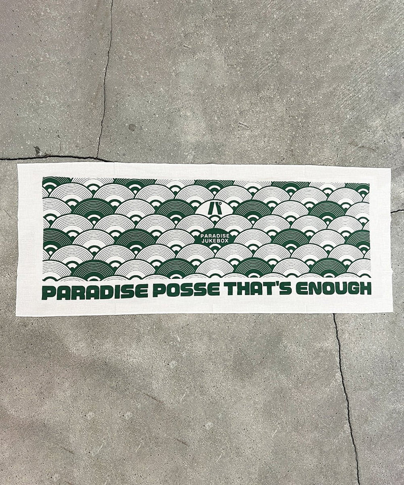 PARADISE JUKE BOX - Tenugui GREEN 商品画像 - DB&BAR