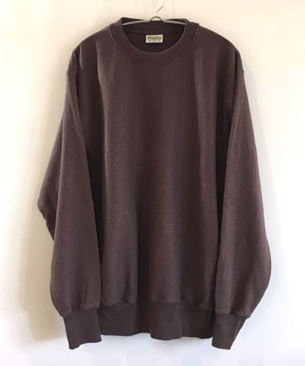 Phatee - HEMP SWEAT CREW / BROWN 商品画像 - DB&BAR